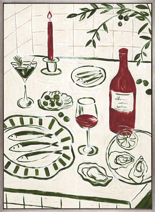 Le Bon Maison III (Canvas)