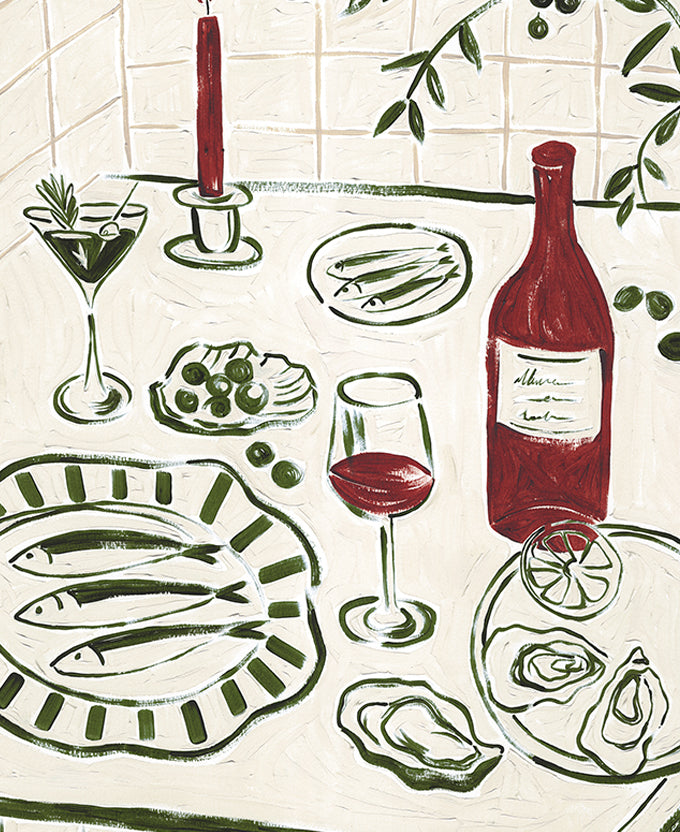 Le Bon Maison III (Canvas)