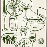 Le Bon Maison IV (Canvas) Large (903mm W x 1109mm H)