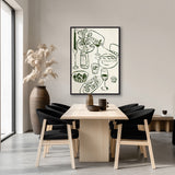 Le Bon Maison IV (Canvas) Large (903mm W x 1109mm H)