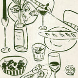 Le Bon Maison IV X-Large (1000mm W x 1400mm H) / Clear Acrylic