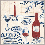 Le Bon Maison V (Canvas) Large (860mm W x 860mm H)