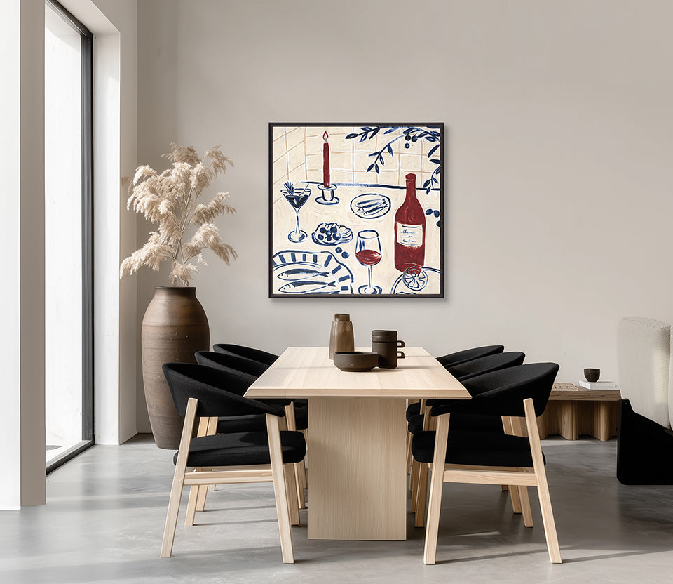 Le Bon Maison V (Canvas)