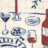 Le Bon Maison V (Canvas) Large (860mm W x 860mm H)