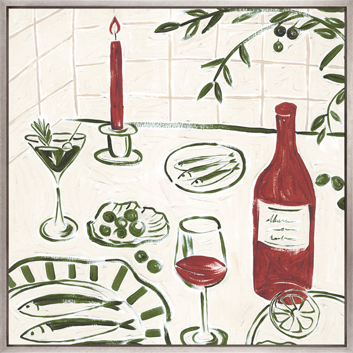 Le Bon Maison VI (Canvas)