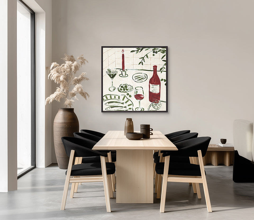 Le Bon Maison VI (Canvas)