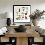 Le Bon Maison VI Small (550mm W x 550mm H) / Ultra-Vue Glass