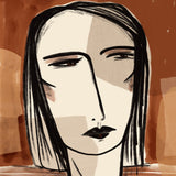 Cleo (Canvas) Large (903mm W x 1109mm H)