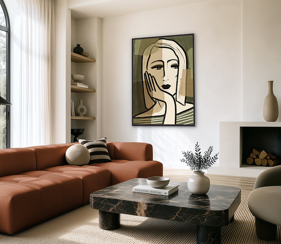 Odette (Canvas) Large (903mm W x 1109mm H)