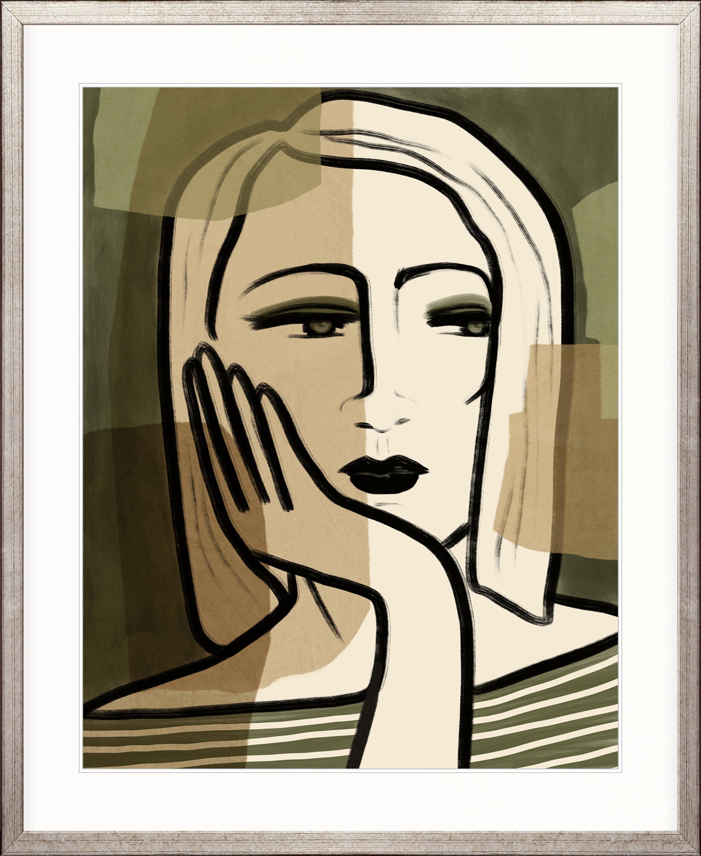 Odette X-Large (1000mm W x 1400mm H) / Clear Acrylic