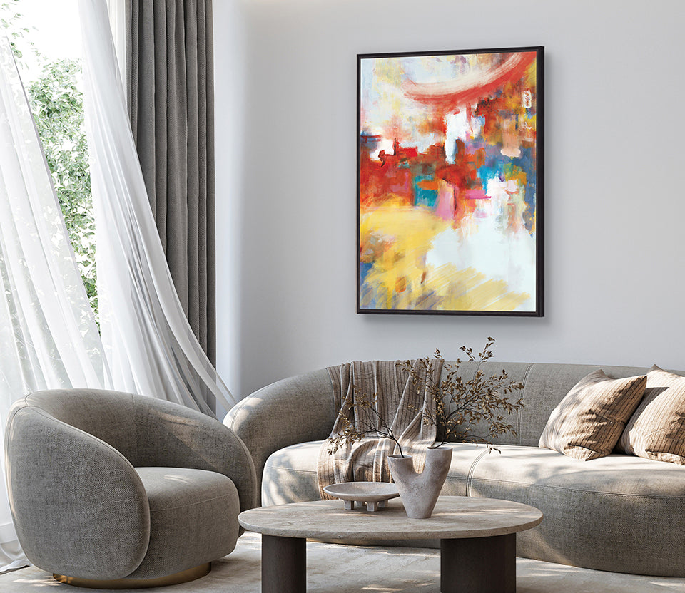 Lexie Colour Burst I (Canvas)