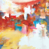 Lexie Colour Burst I (Canvas) Large (903mm W x 1109mm H)