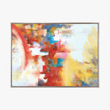 Lexie Colour Burst I (Canvas) Large (903mm W x 1109mm H)