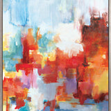 Lexie Colour Burst IV (Canvas) Large (903mm W x 1109mm H)