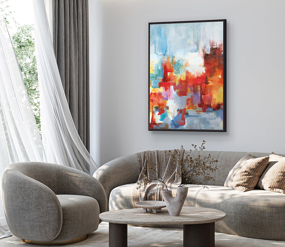 Lexie Colour Burst IV (Canvas)
