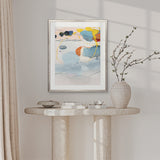 Lira Abstract II Small (465mm W x 560mm H) / Standard Clear Glass