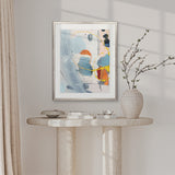 Lira Abstract III Small (465mm W x 560mm H) / Standard Clear Glass