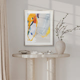 Lira Abstract IV Small (465mm W x 560mm H) / Standard Clear Glass