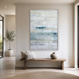 Lunelines Abstract III (Canvas) Large (903mm W x 1109mm H)
