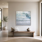 Lunelines Abstract VIII (Canvas) Large (860mm W x 860mm H)