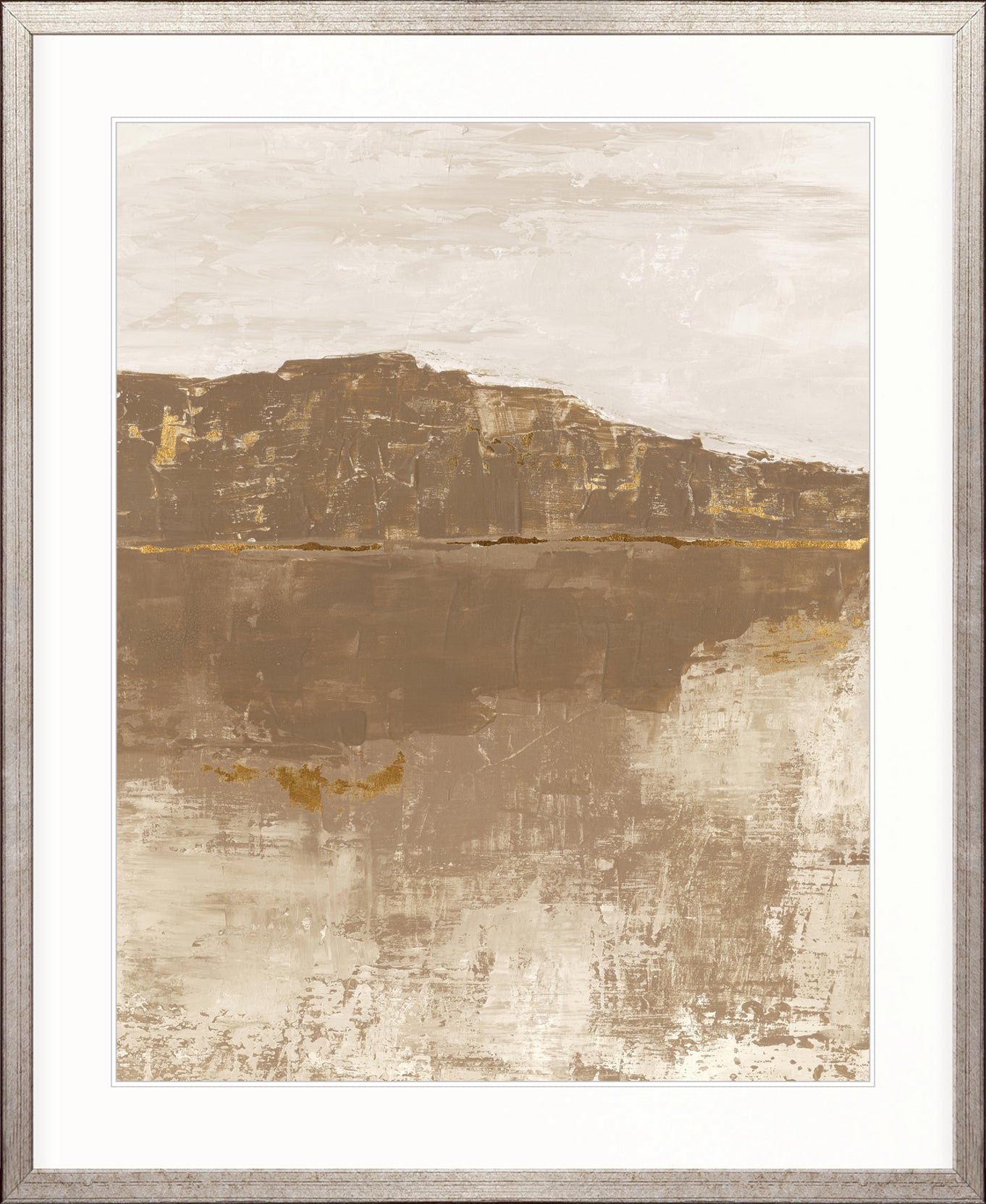Loess Abstract III X-Large (1000mm W x 1400mm H) / Clear Acrylic