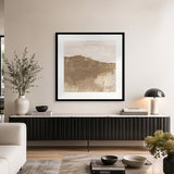 Loess Abstract VI X-Large (1000mm W x 1400mm H) / Clear Acrylic