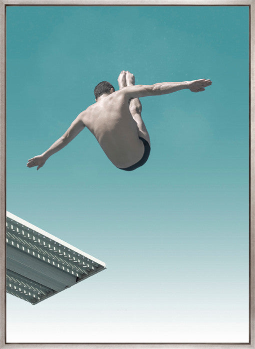 Diver Pose I (Canvas)