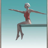 Diver Pose II(Canvas)