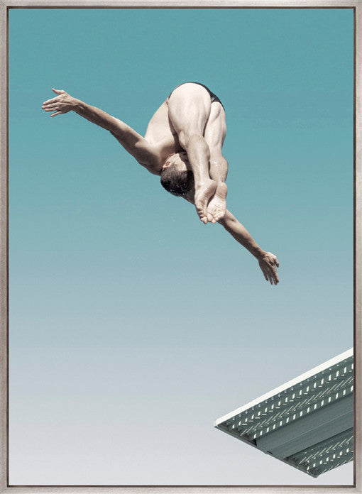 Diver Pose III Canvas)
