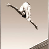 Diver Pose IV (Canvas)