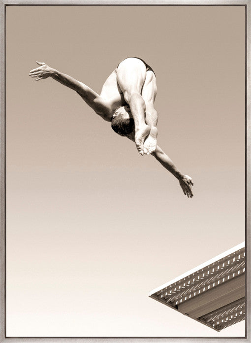 Diver Pose IV (Canvas)