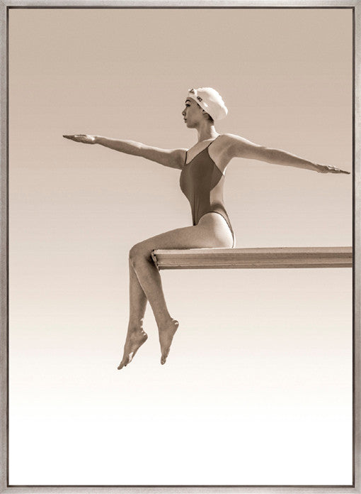 Diver Pose V (Canvas)