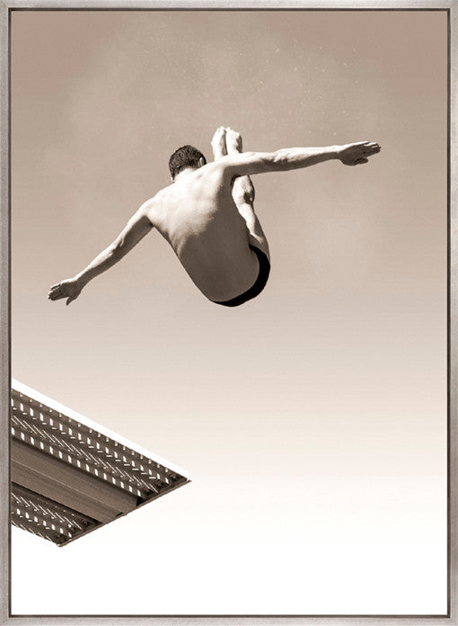 Diver Pose VI (Canvas)