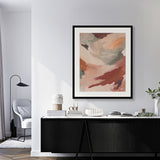 Lowen Abstract I Small (465mm W x 560mm H) / Standard Clear Glass