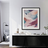 Lowen Abstract IV Small (465mm W x 560mm H) / Standard Clear Glass
