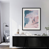 Lowen Abstract V Small (465mm W x 560mm H) / Standard Clear Glass