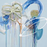 Loxley Flora Abstract I X-Large (1015mm W x 1015mm H) / Clear Acrylic