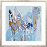 Loxley Flora Abstract II X-Large (1015mm W x 1015mm H) / Clear Acrylic