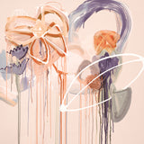 Loxley Flora Abstract III (Canvas) Large (860mm W x 860mm H)