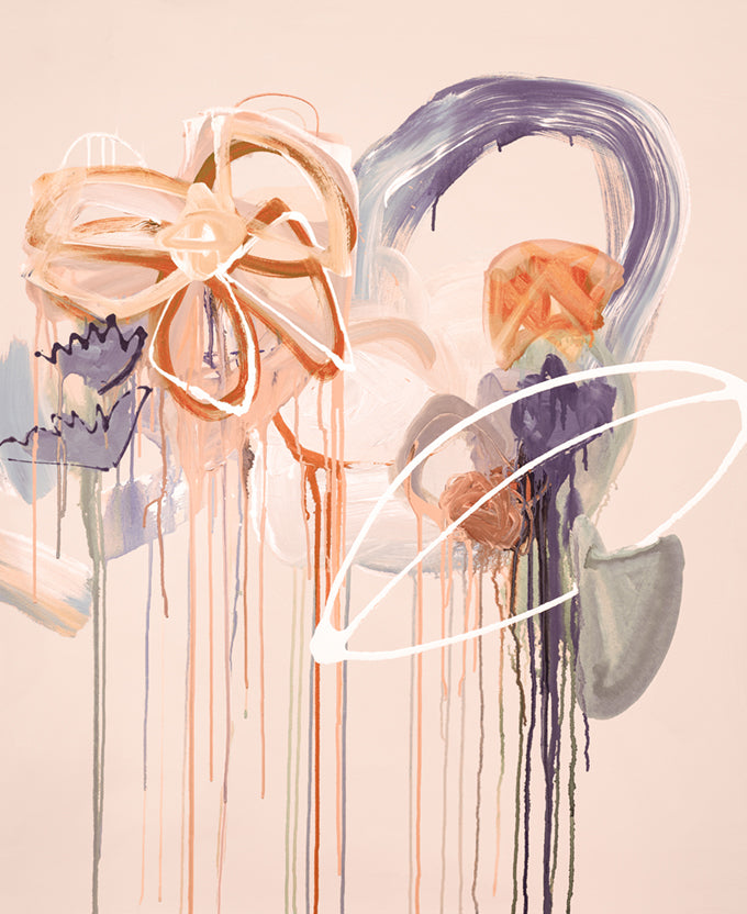 Loxley Flora Abstract III (Canvas)