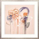 Loxley Flora Abstract III X-Large (1015mm W x 1015mm H) / Clear Acrylic