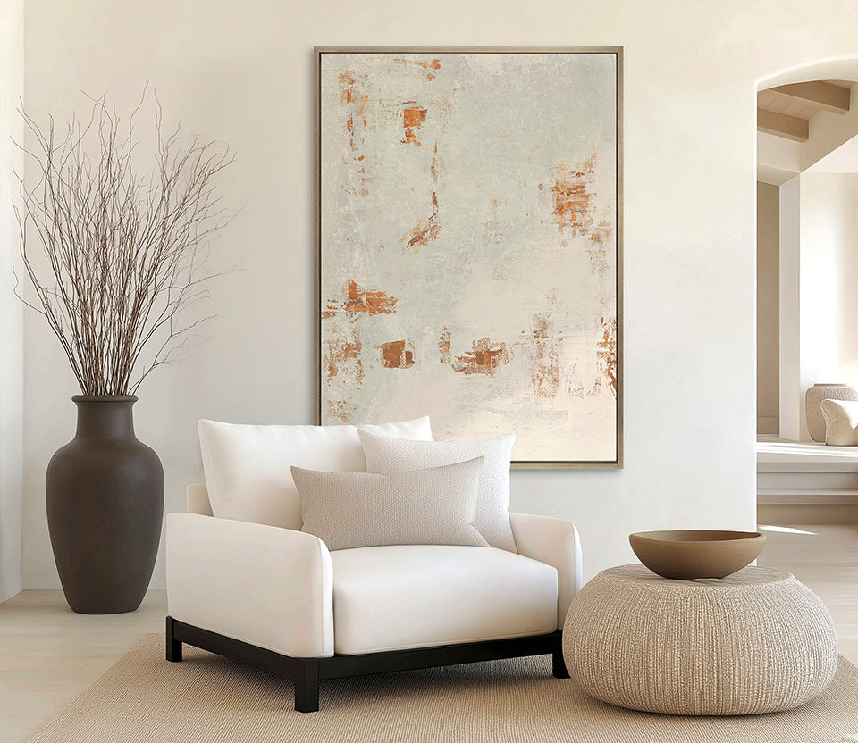 Lucent Drift Abstract III (Canvas) Large (903mm W x 1109mm H)