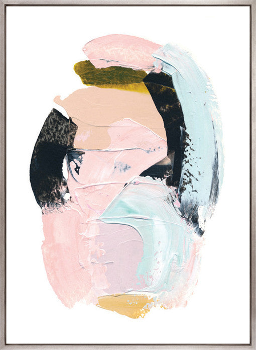Pastel Abstract I (Canvas)