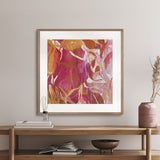 Magnetic Echoes II X-Large (1050mm W x 1050mm H) / Clear Acrylic