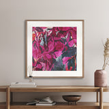 Magnetic Echoes IV X-Large (1050mm W x 1050mm H) / Clear Acrylic