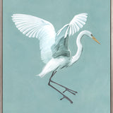 Majestic Egret III (Canvas) Large (903mm W x 1109mm H)