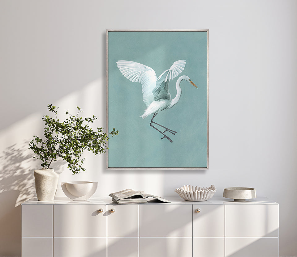 Majestic Egret III (Canvas)