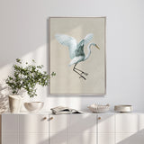 Majestic Egret VII (Canvas) Large (903mm W x 1109mm H)