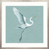 Majestic Egret IX Small (550mm W x 550mm H) / Standard Clear Glass