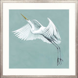 Majestic Egret X Small (550mm W x 550mm H) / Standard Clear Glass